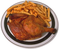 chicken and french fries